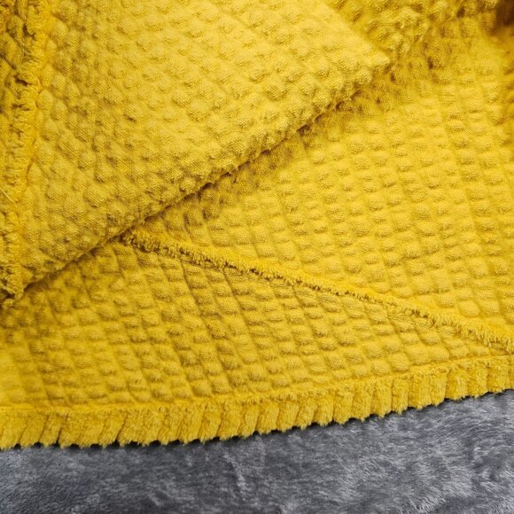 Color Me Cotton Womens XXL Jacket Yellow Corduroy Annabelle Hooded Coat CMC - Picture 6 of 9